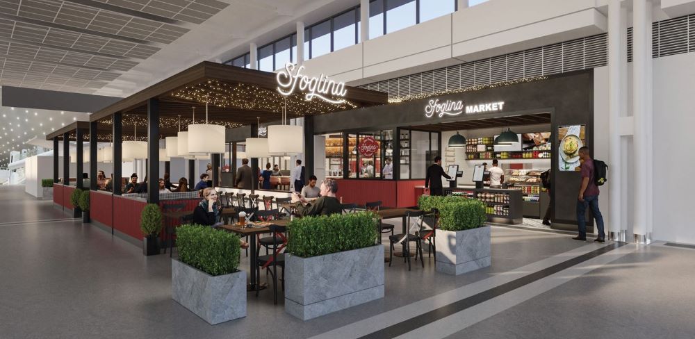 Rendering of Sfoglina restaurant